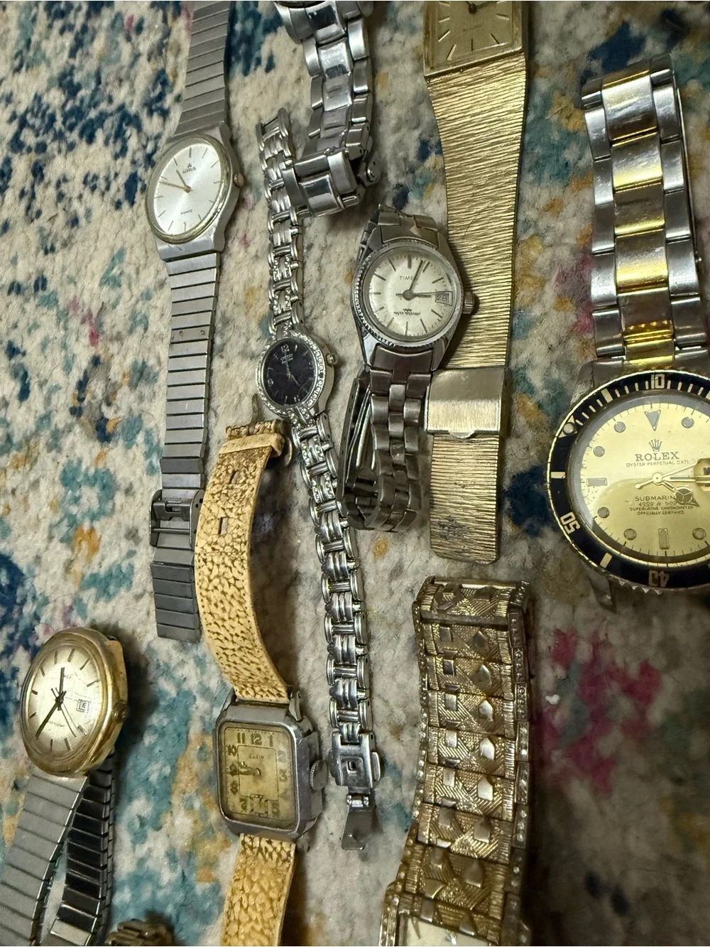 Classic Mixed Gold & Silver Men's and Women’s Watch Collection